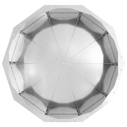 Кашпа Сребрист 60 x 60 x 35 cm Галванизирана стомана