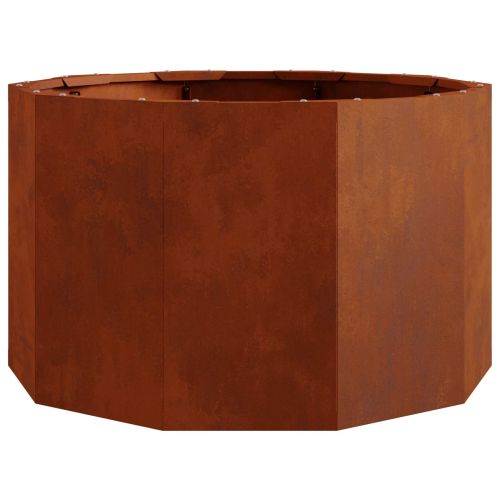 Кашпа Ръждясало 60 x 60 x 35 cm Патинираща стомана