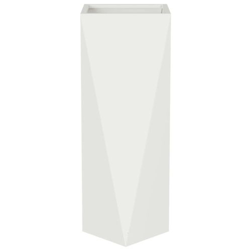 Кашпа Бяло 30 x 30 x 75 см Стомана