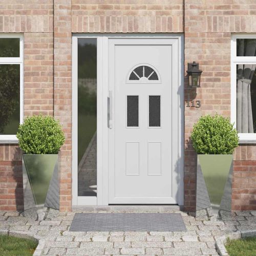 Кашпа 2 pcs Сребрист 40 x 40 x 75 cm Галванизирана стомана