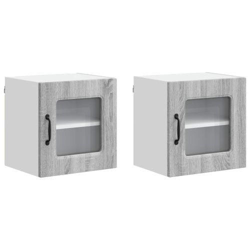 Панел за миялна машина Kalmar 2 pcs Сив Сонома 40 x 31 x 40 см