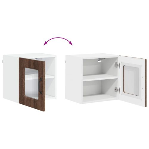 Панел за миялна машина Kalmar 2 бр. Кафяв дъб