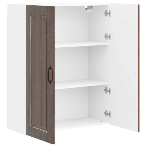 Панел за миялна машина Kalmar Кафяв дъб 80 x 31 x 100 см