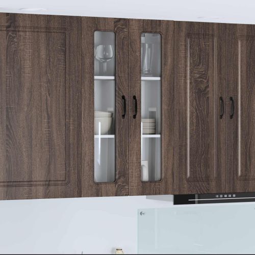 Панел за миялна машина Kalmar Кафяв дъб 60 x 31 x 100 см