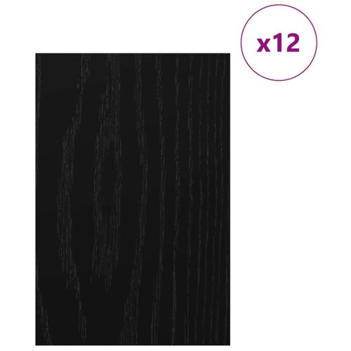 Декор панели 12 бр. Черния дъб 40 x 60 x 0.27 см