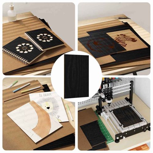 Декор панели 50 pcs Черния дъб 40 x 60 x 0.27 см