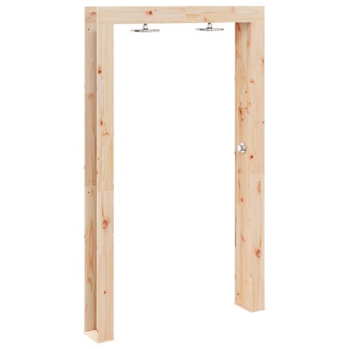 Външен душ Естествен 137 x 23 x 226 см Масивна боровина