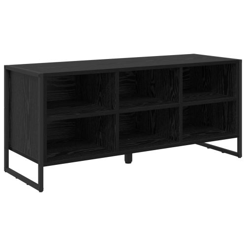 Шкаф за обувки Черния дъб 100 x 35 x 44 см Инженерно дърво