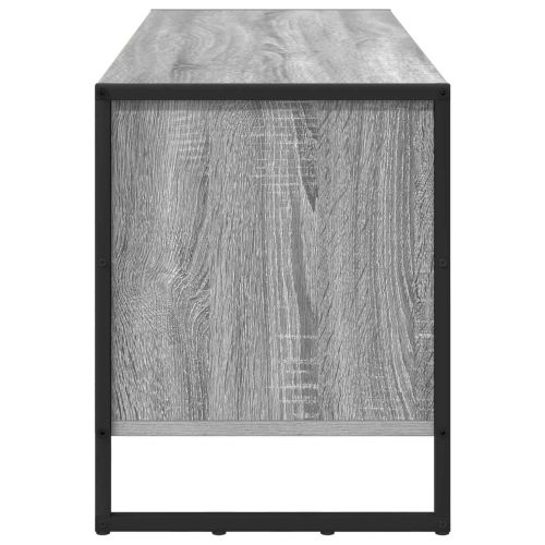 Шкаф за обувки Сив Сонома 100 x 35 x 44 см Инженерно дърво