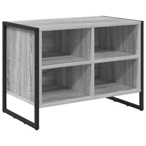 Шкаф за обувки Сив Сонома 60 x 35 x 44 см Инженерно дърво