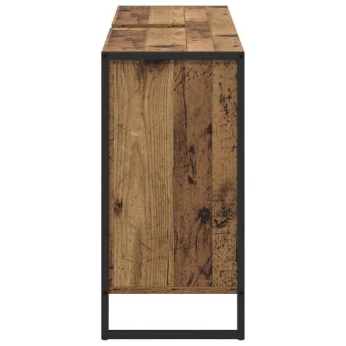 Шкаф за баня Старо дърво 90 x 30 x 60 cm Инженерна дървесина