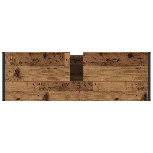 Шкаф за баня Старо дърво 90 x 30 x 60 cm Инженерна дървесина