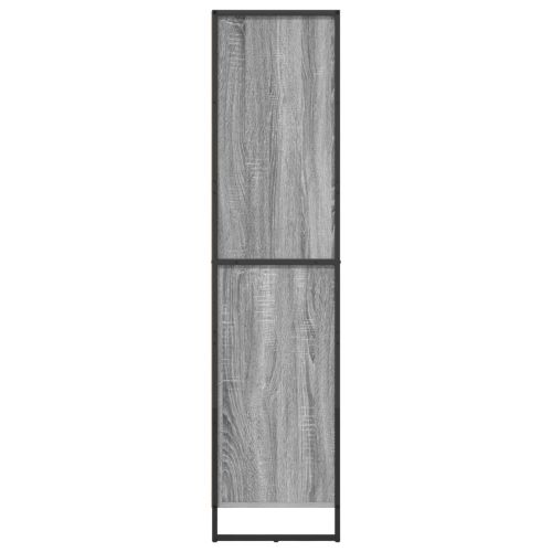 Шкаф за книги Сив Сонома 43 x 36 x 150.5 см Инженерно дърво