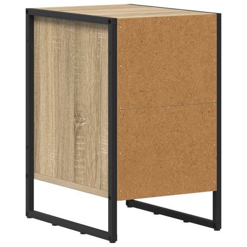 Нощно шкафче Сонома 39.5 x 30 x 50 см Инженерна дървесина