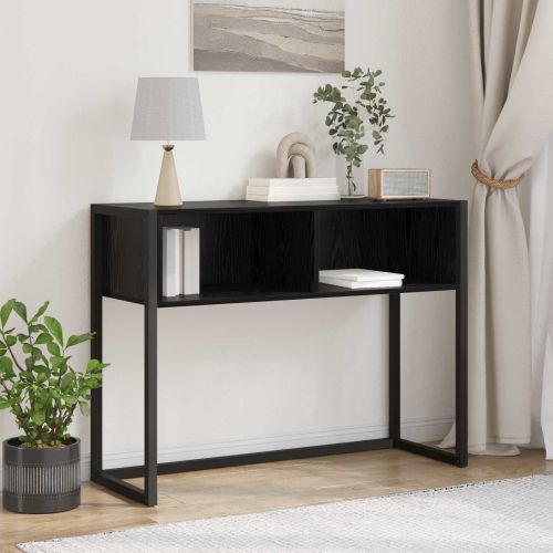 Крайна масичка Черния дъб 100 x 36 x 75 см Инженерно дърво