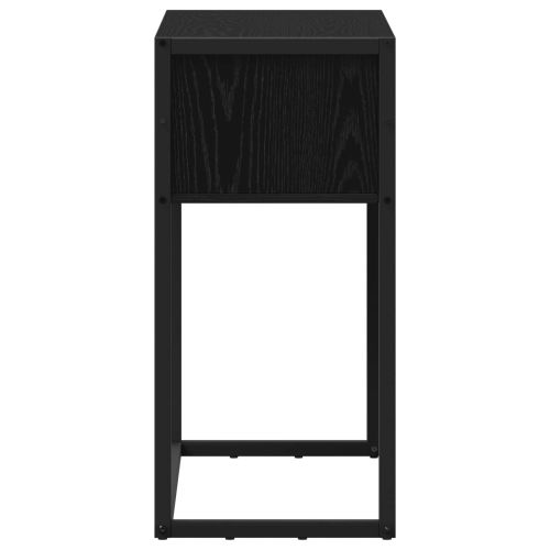 Крайна масичка Черния дъб 100 x 36 x 75 см Инженерна дървесина