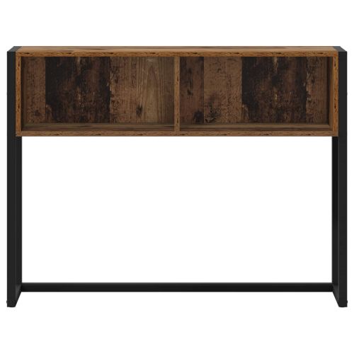 Крайна масичка Старо дърво 100 x 36 x 75 см Инженерна дървесина