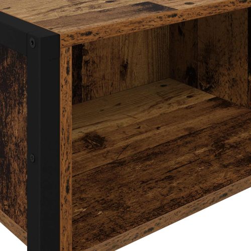 Крайна масичка Старо дърво 100 x 36 x 75 см Инженерна дървесина