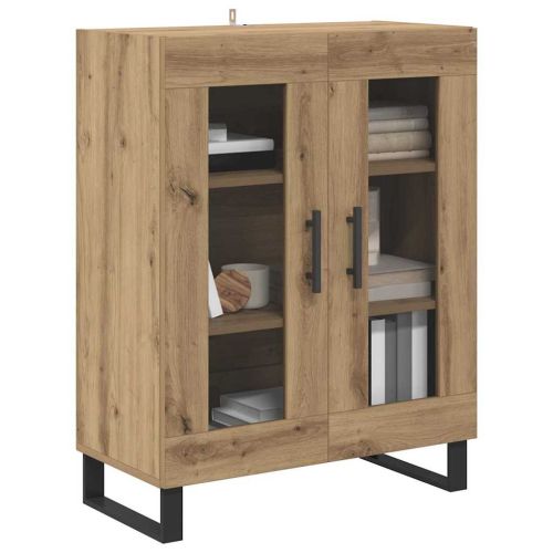 Служебен шкаф Дъб 69,5 x 34 x 90 см Инженерно дърво