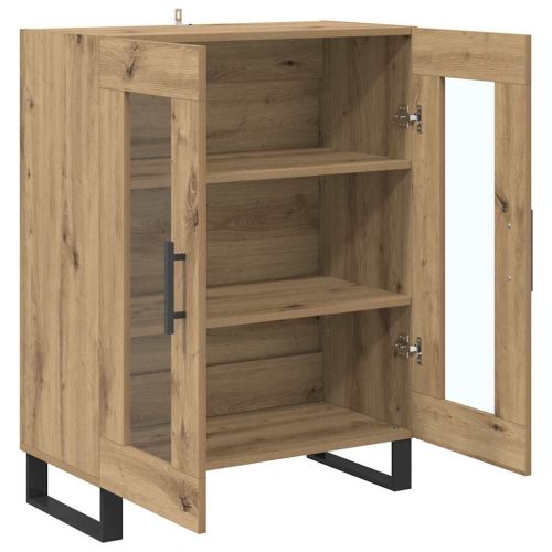 Служебен шкаф Дъб 69,5 x 34 x 90 см Инженерно дърво