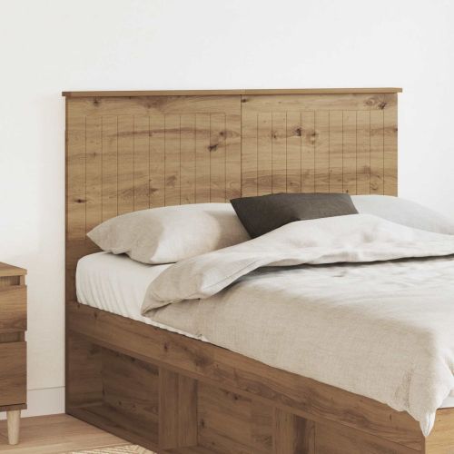 Облегалка за глава с таблото Дъб 135 cm Инженерно дърво