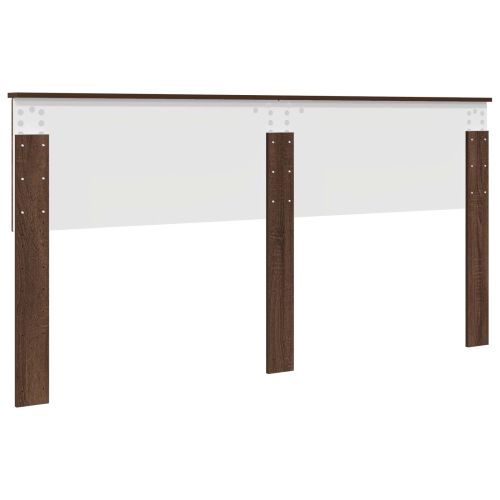 Облегалка за глава Кафяв дъб Инженерно дърво