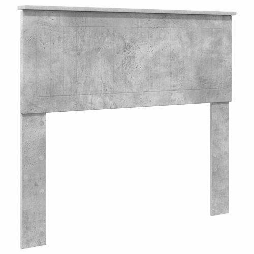 Облегалка за глава Циментено сиво Инженерно дърво