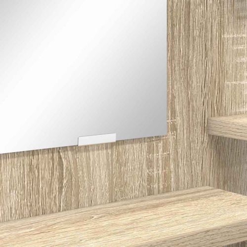 Тоалетки за спалня с чекмедже Сонома дъб 80 x 39,6 x 135 см