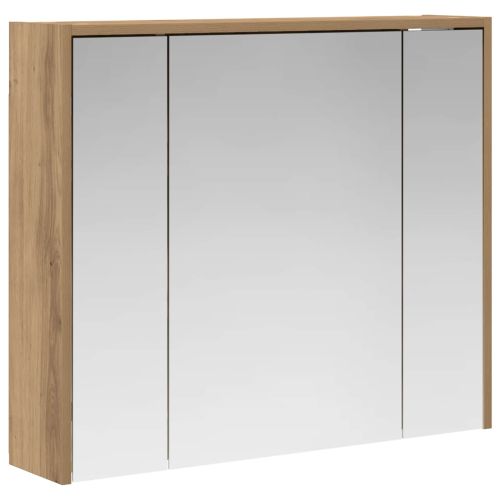 Шкаф с огледало за баня Дъб Артизан 73,5 x 16 x 62,5 см