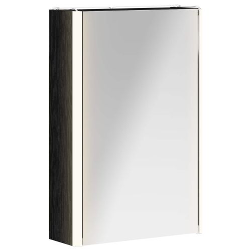 Шкаф с огледало за баня Черния дъб 33 x 11,5 x 50 см