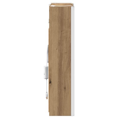 Шкаф с огледало за баня Дъб Артизан 33 x 11,5 x 50 см