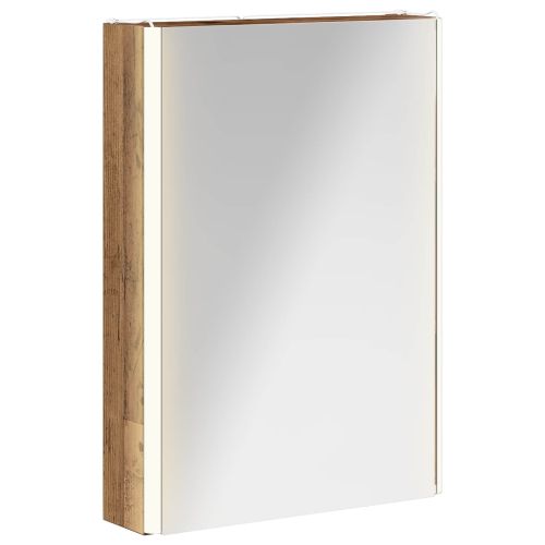 Шкаф с огледало за баня Старо дърво 43 x 11,5 x 60,5 см