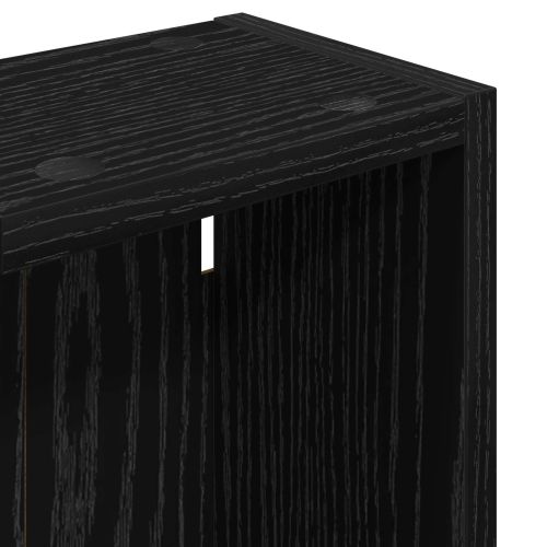 Банен стенен шкаф Черен Дъб 20 x 14 x 70 см
