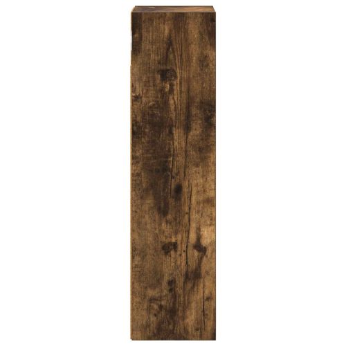 Банен стенен шкаф с рафт Пушена Дъб 20 x 16 x 62,5 см