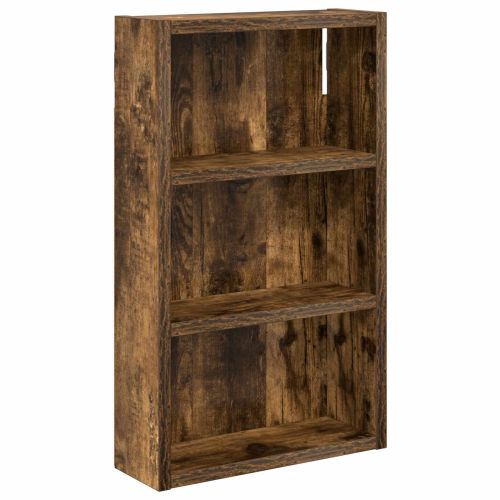 Банен стенен шкаф с рафт Пушена Дъб 30 x 10 x 50 см