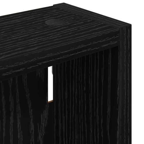 Банен стенен шкаф Черен Дъб 30 x 10 x 60,5 см