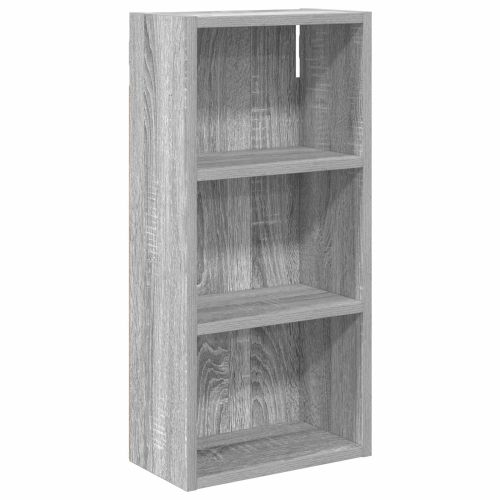 Банен стенен шкаф с рафт Сиво Сонома 30 x 16 x 62,5 см