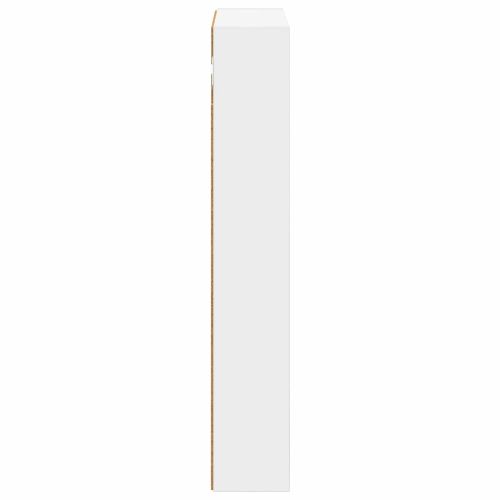 Банен стенен шкаф Бял 40 x 10 x 60,5 см