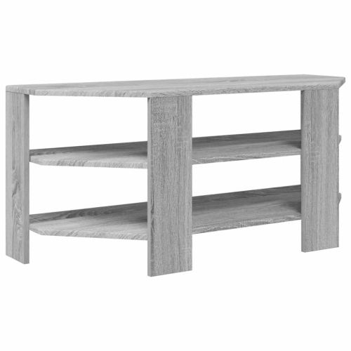 Ъгловшкафзателевизор Сив Сонома 102x40,5x45см Инженерно дърво