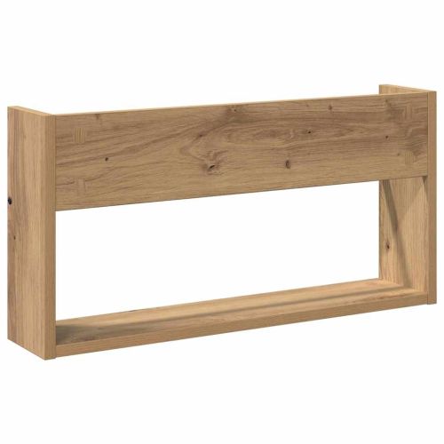 Етажерка за списания с рафт Дъб 60 x 12 x 30 см Инженерно дърво