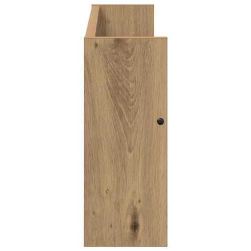 Етажерка за списания 2 pcs Дъб 60 x 12 x 30 см Инженерно дърво