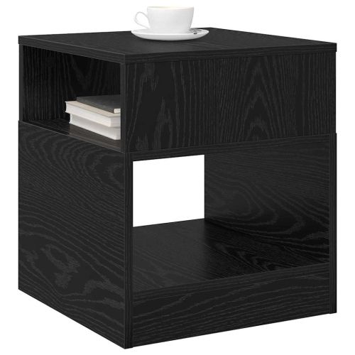 Крайна масичка Черния дъб 40,5 x 40 x 45 см Инженерно дърво