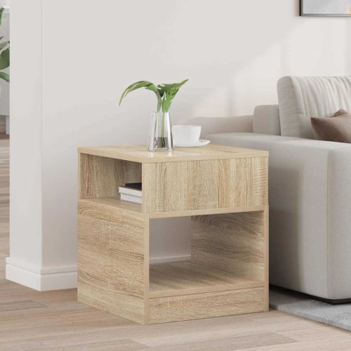 Крайна масичка Сонома дъб 40,5 x 40 x 45 см Инженерно дърво