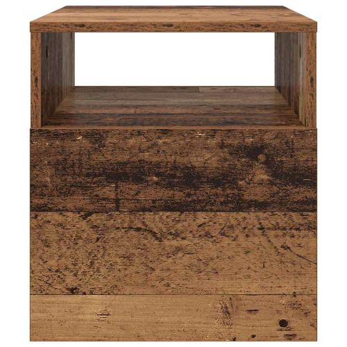 Крайна масичка Старо дърво 40,5 x 40 x 45 см