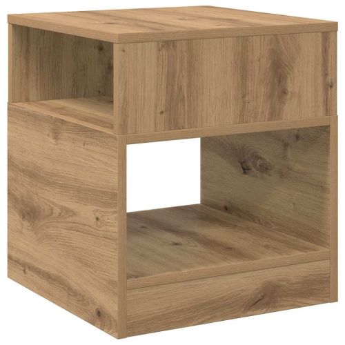 Крайна масичка 2 бр. Дъб 40,5 x 40 x 45 см Инженерна дървесина