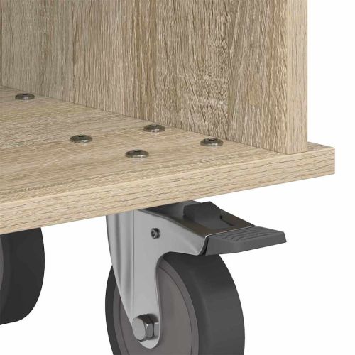 ТВ стойка Сонома дъб 37 x 35 x 35 см Инженерно дърво