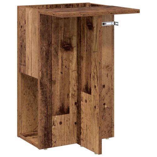 Крайна масичка Старо дърво 35 x 40 x 55 см Инженерно дърво