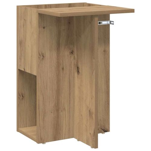 Крайна масичка Дъб 35 x 40 x 55 см Инженерно дърво