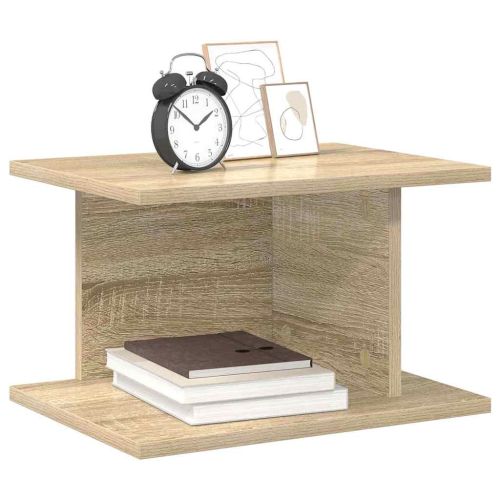 Нощно шкафче 2 pcs Сонома дъб 40 x 30 x 25 см Инженерно дърво