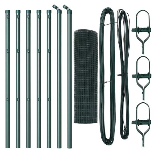 Стълб за ограда. Зелен